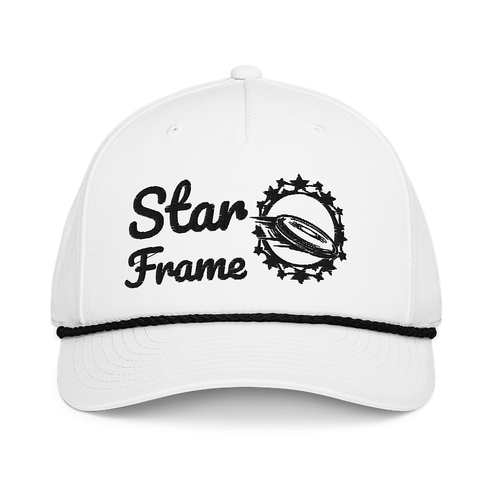 Fancy Lads White Richardson Rope Hat "Star Frame" product image (2)