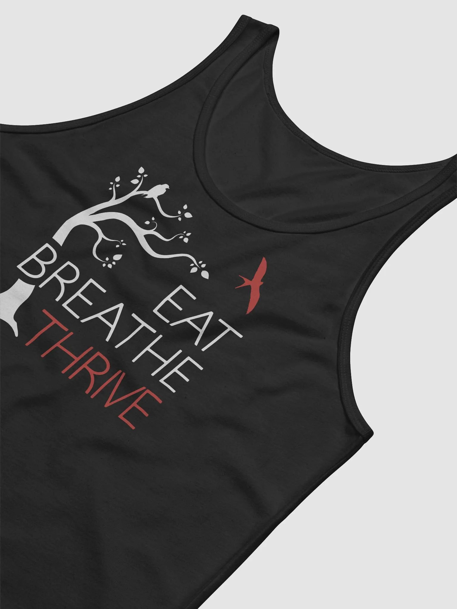 Eat Breathe Thrive | black tank product image (3)