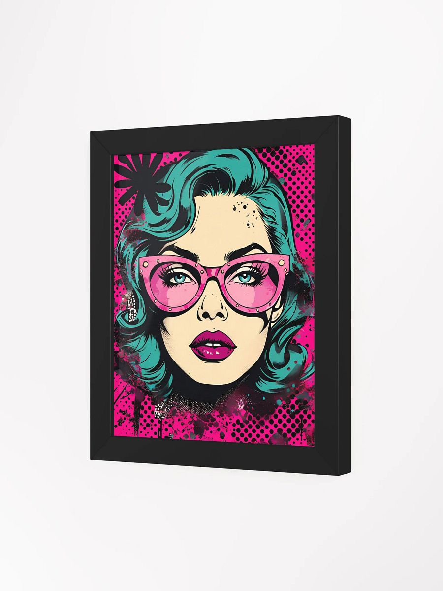 Turquoise Dream Pop Art Poster product image (4)