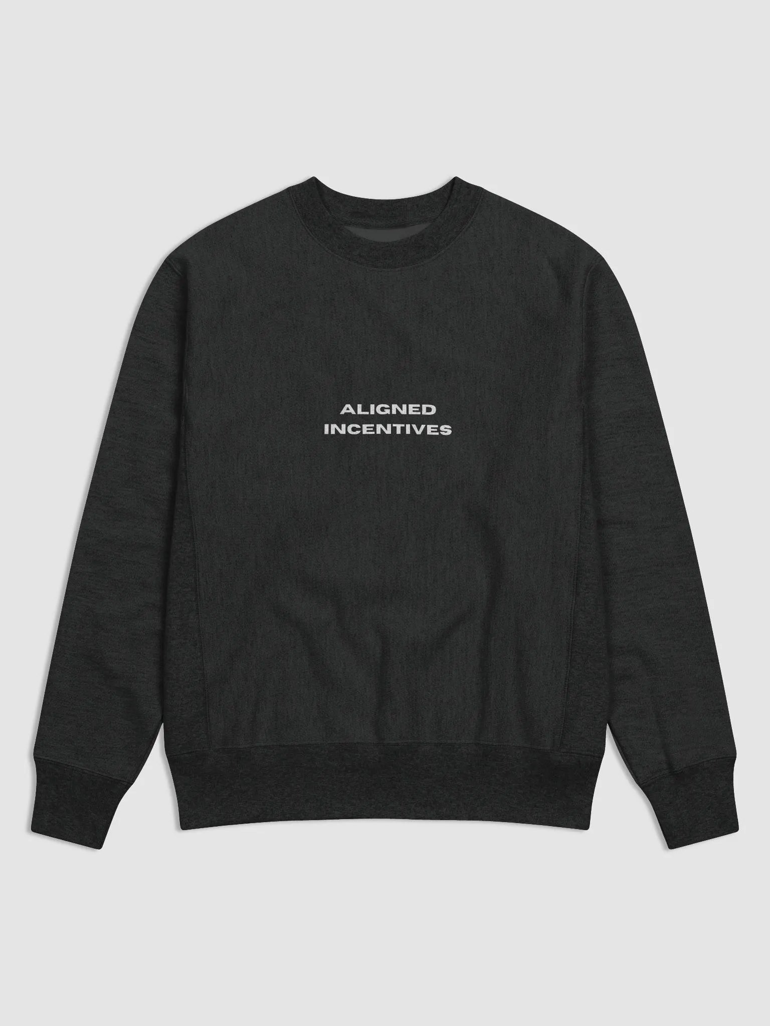 Aligned Incentives Premium Crew Sweatshirt - Black product image (1)