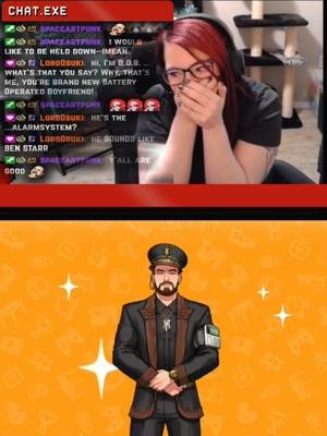 When your fav voice actor shows up in a Dating Sim Demo #twitchclips #dateeverythinggame #datingsim #benstarr #funnystreammoments