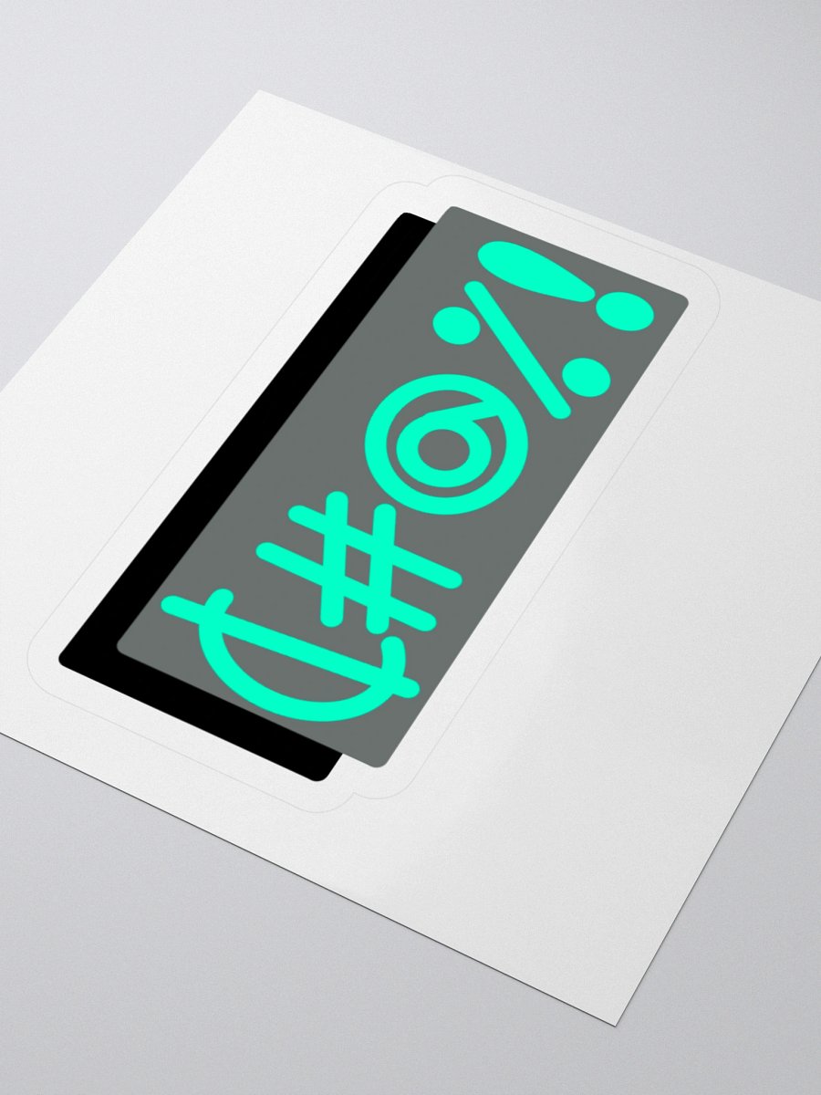 Potty Mouth Sticker product image (3)