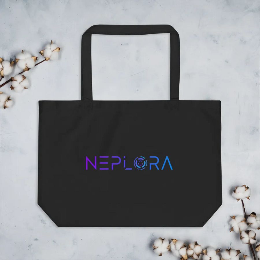 Neplora Organic Canvas Statement Tote product image (1)