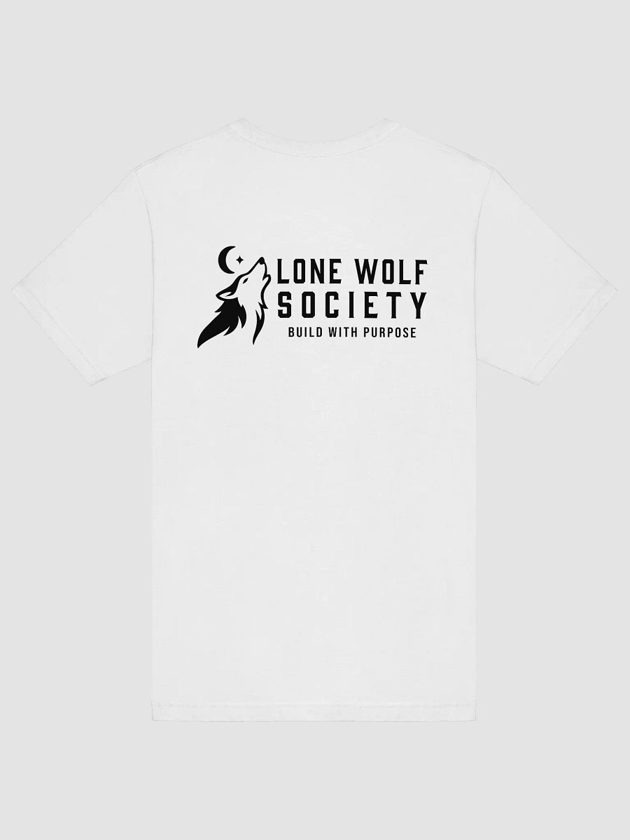 Lone Wolf Society White T-shirt product image (6)