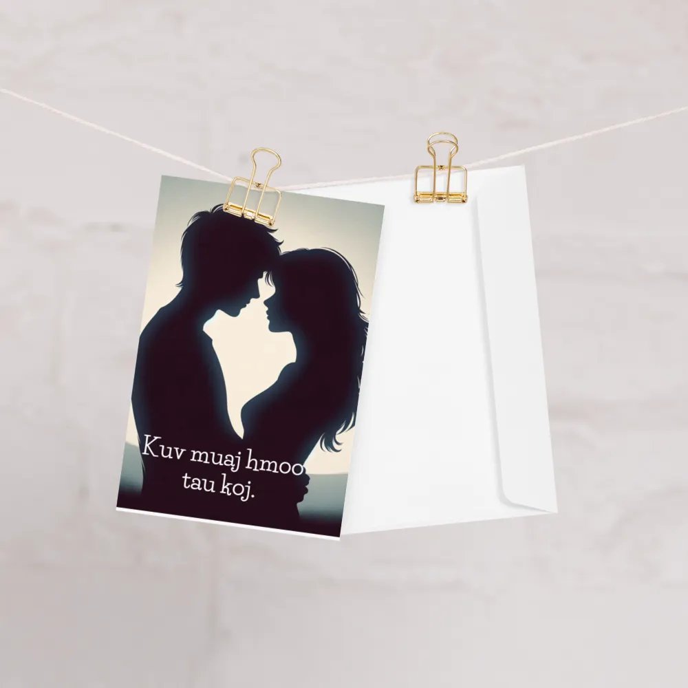 Kuv Muaj Hmoo Tau Koj (Lucky to have you) Card product image (2)