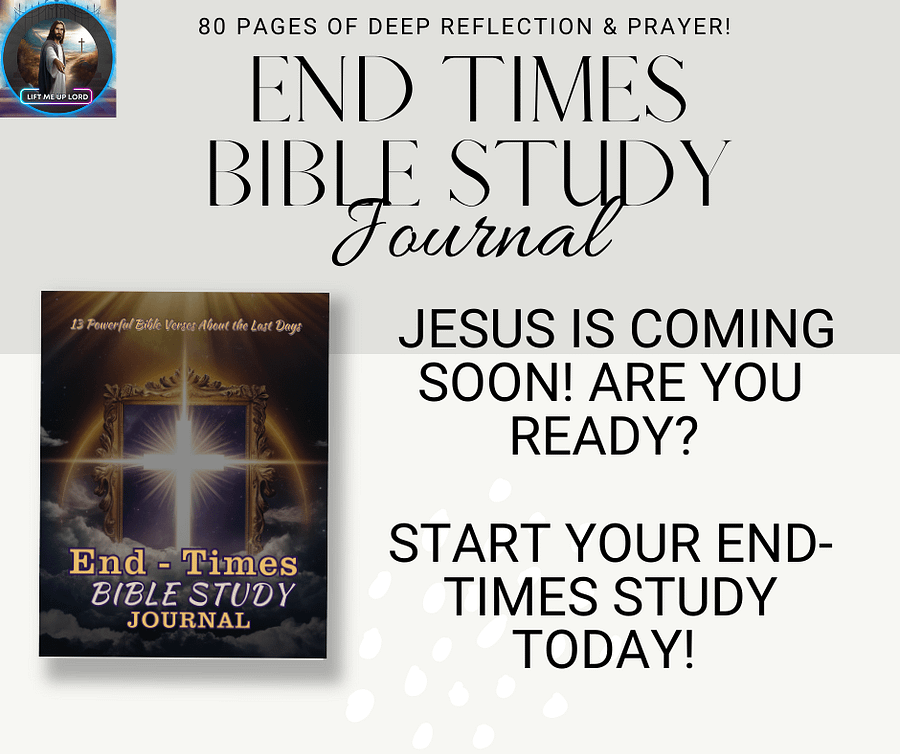 13 Verse End Times Bible Study Journal product image (5)
