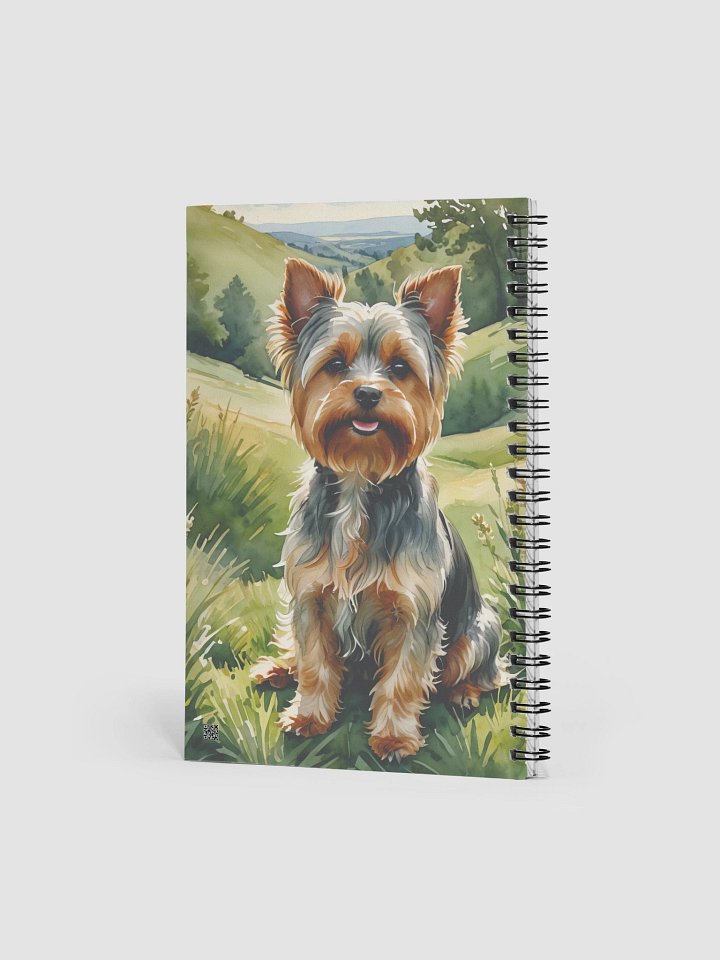 Yorkie Terrier Lover Spiral Notebook With Dotted Pages product image (2)