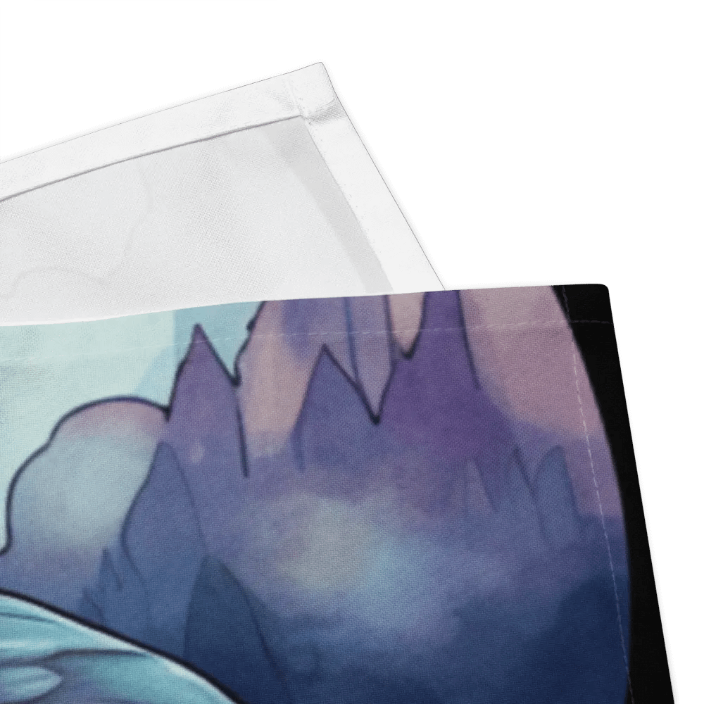 Premium Cloth Napkin Set: Mysterious birds observe product image (12)