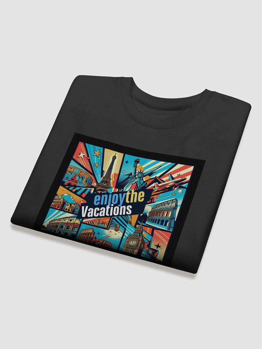 Cotton Heritage Premium Sweatshirt | AI Design explore the world product image (1)