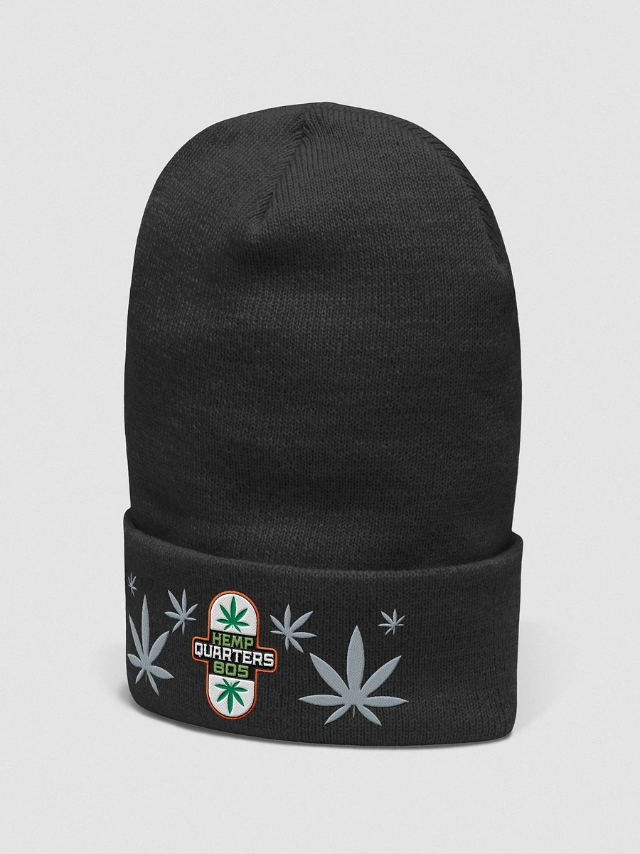 HQ Beanie with Grey Leaves product image (2)