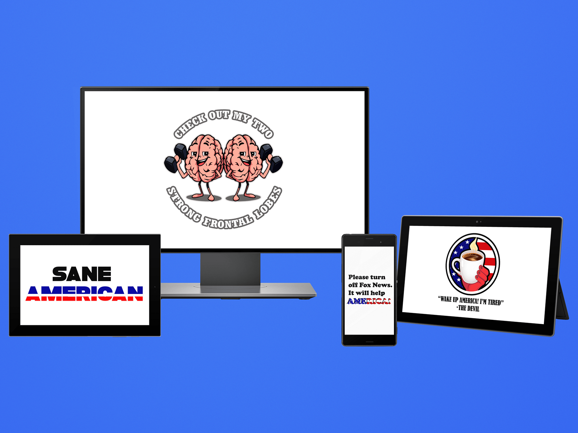 Check Out My Two Strong Frontal Lobes - Digital Download product image (5)