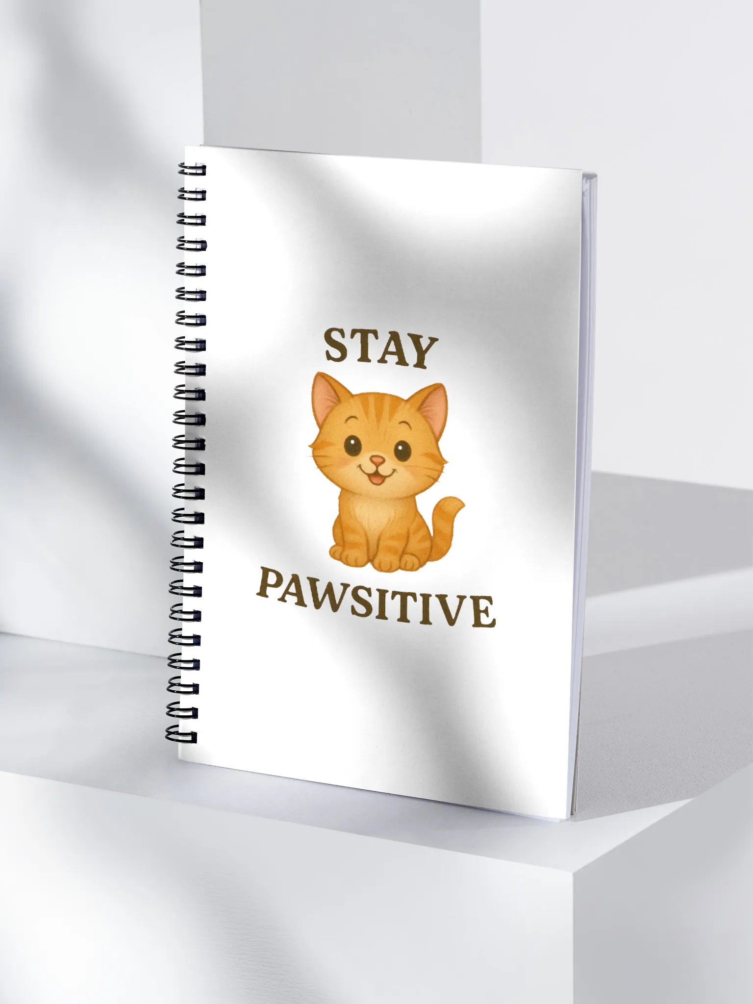 Stay Pawsitive Spiral Notebook product image (4)