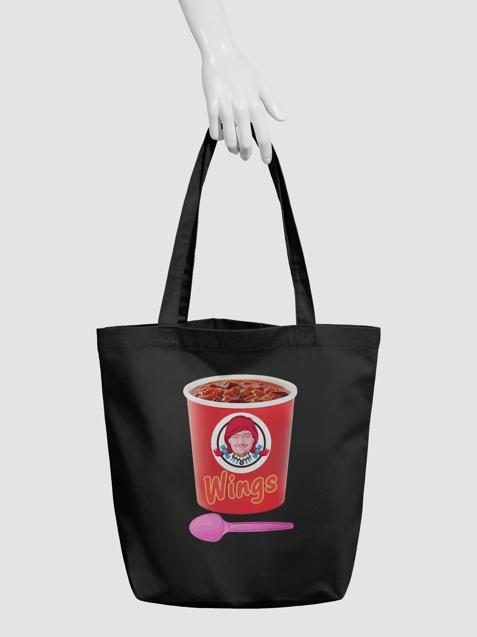 [WOR Shop] Wings Chili Cup - Graphic Tote Bag product image (3)