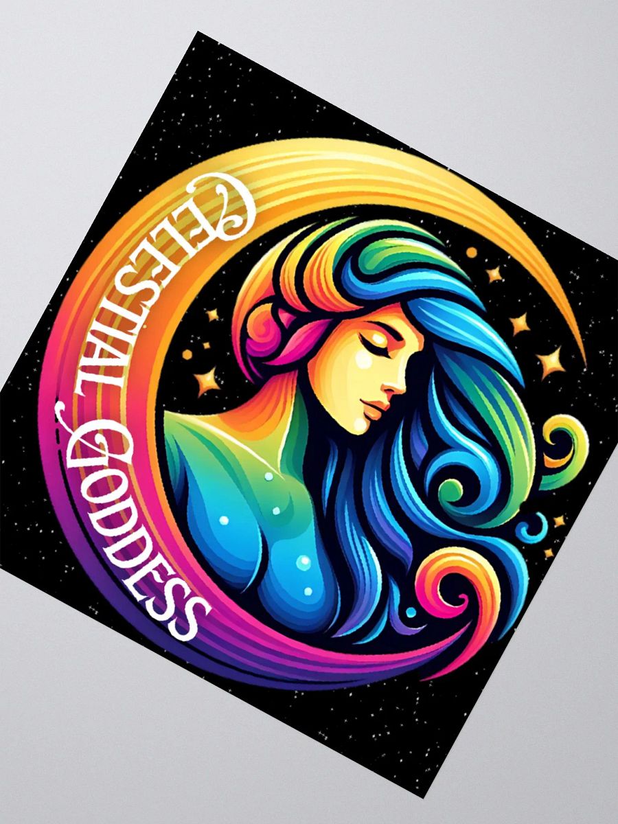 Celestial Crescent Moon Stickers product image (2)