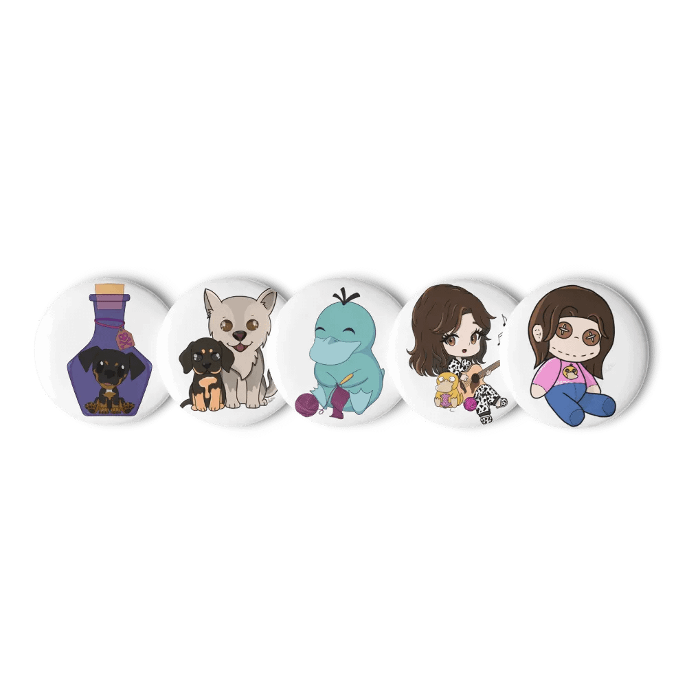 Boo Crew Button Set product image (5)
