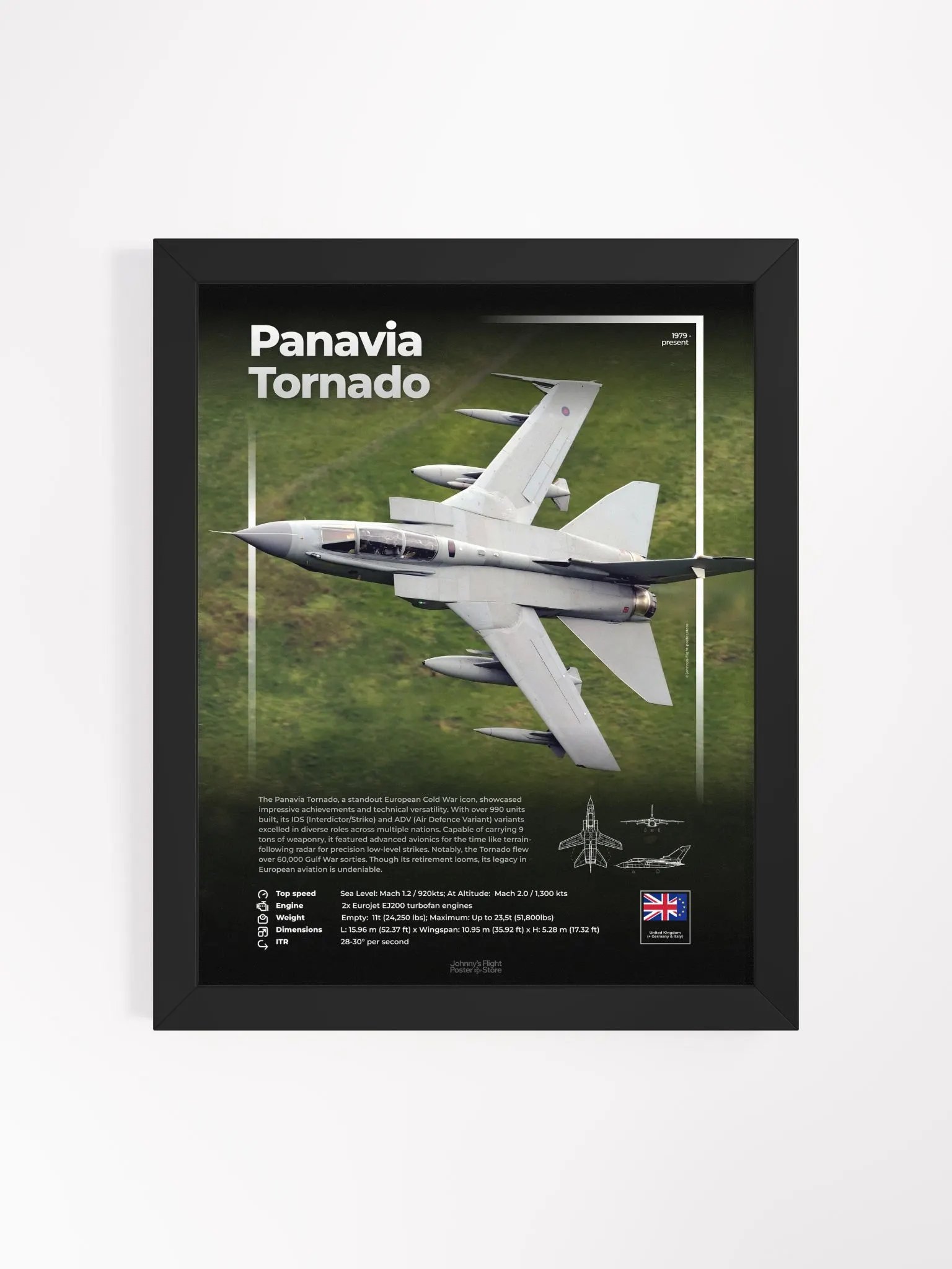Panavia Tornado Aviation Spec Poster product image (2)