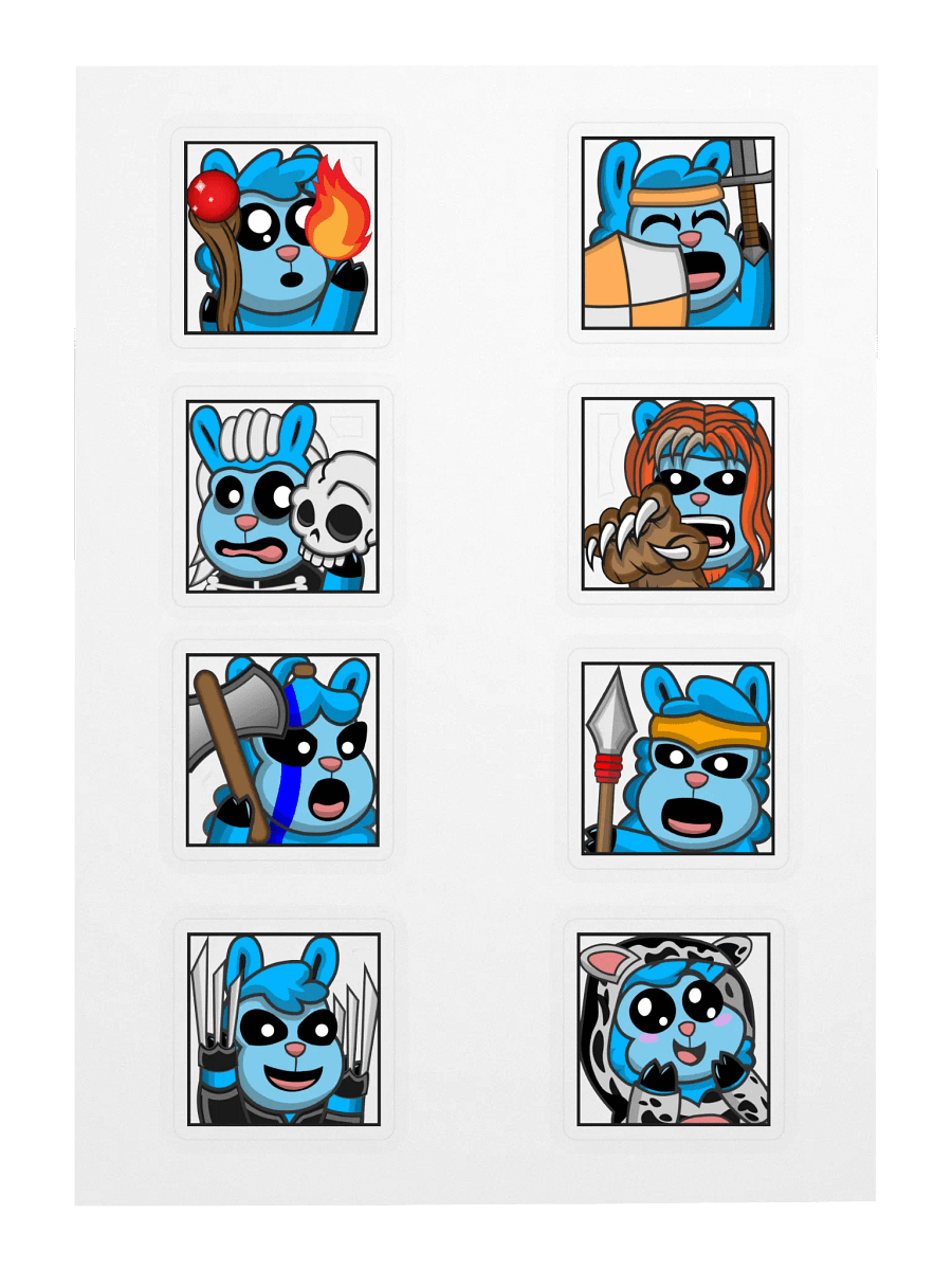MrLlamaSC Sticker Sheet product image (3)
