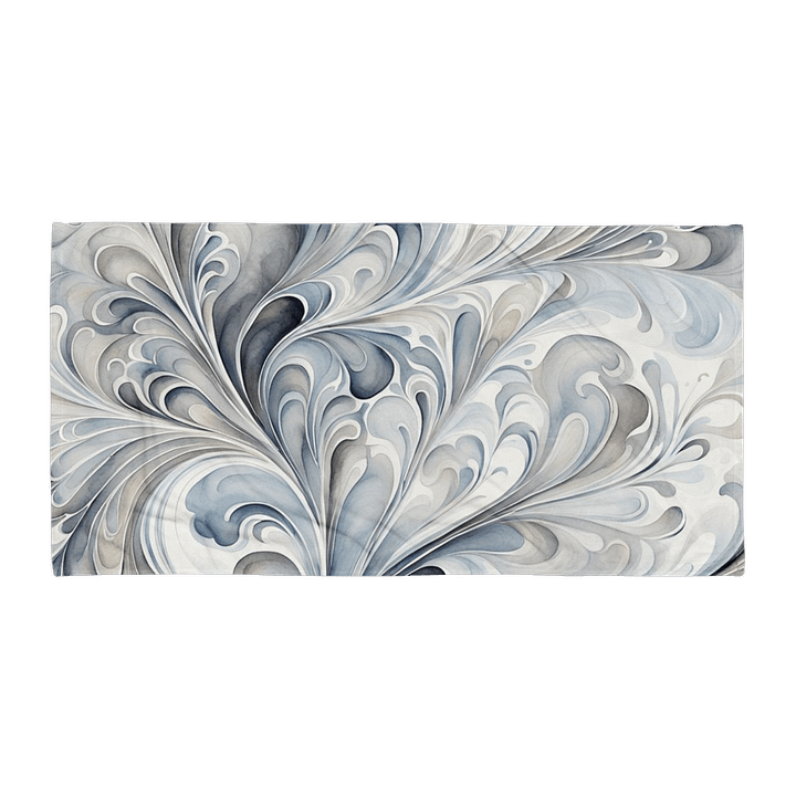 Gray Fractals Towel product image (1)