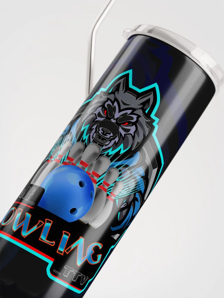 wolf bowling tumbler product image (5)