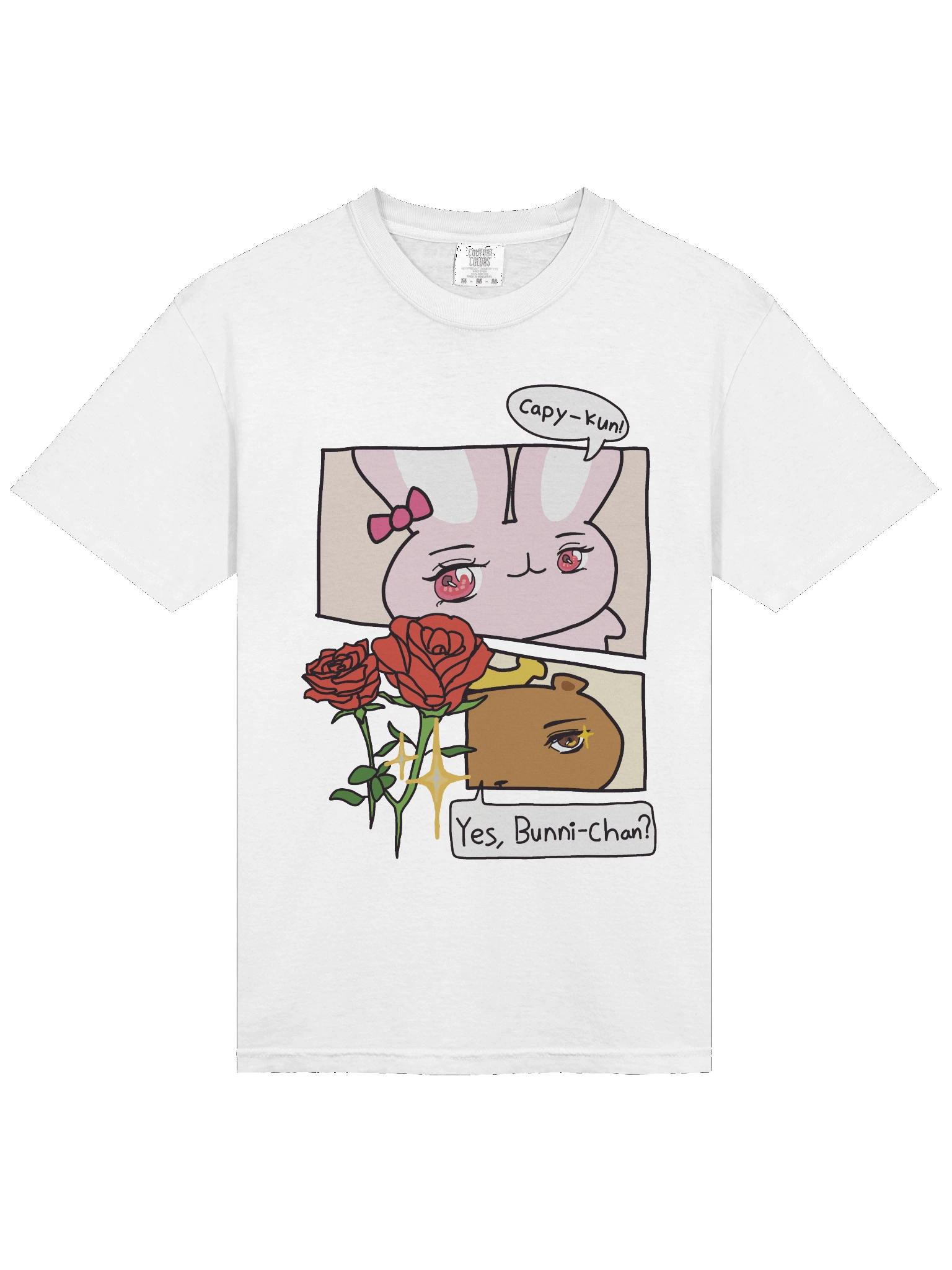 Capy kun & Bunni chan Tee product image (31)