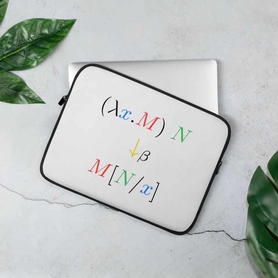 Beta Reduction Laptop Sleeve product image (2)