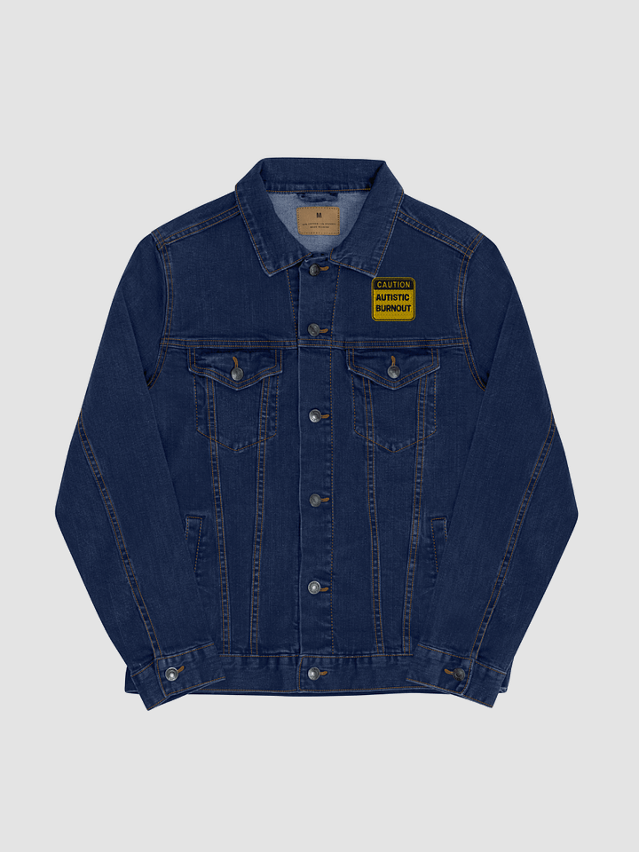 CAUTION: ASD BURNOUT Denim Jacket product image (1)