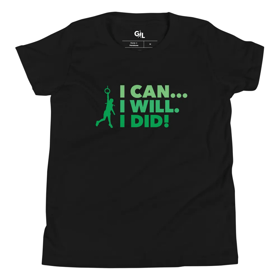 I Can... I Will. I Did! Green Kids Tee product image (1)