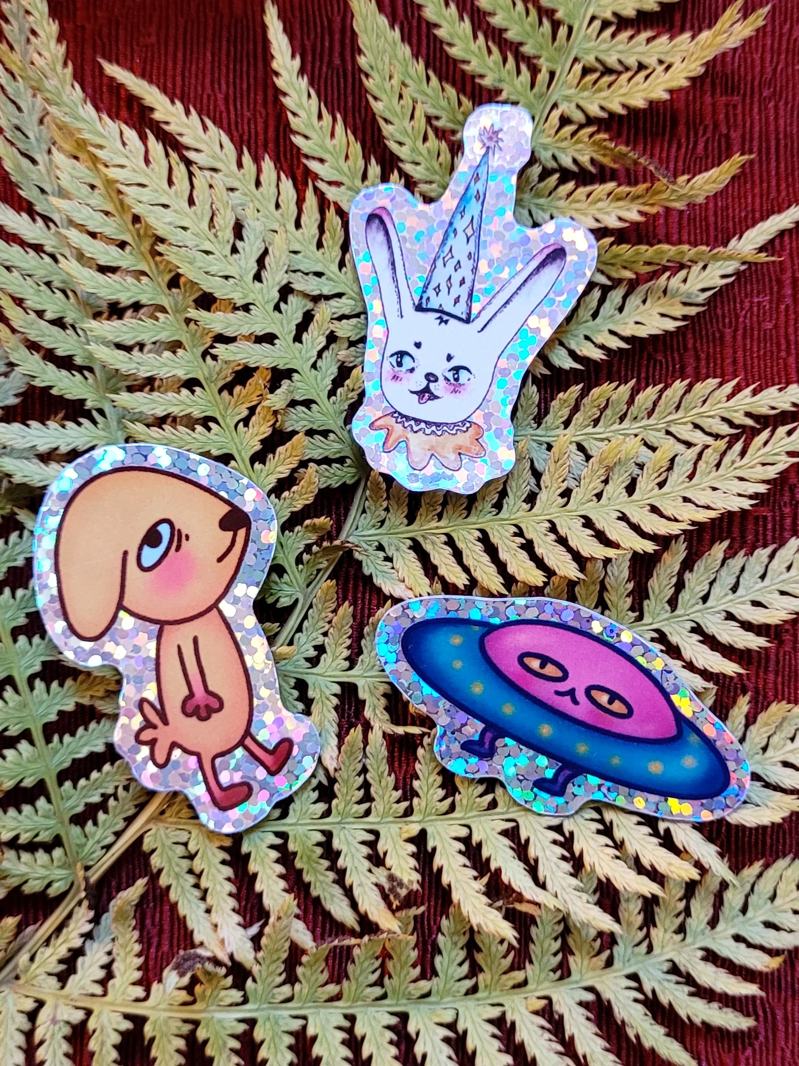 Mini Glitter Stickers product image (1)