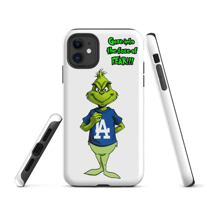 Grinch "Gaze into the Face of Fear" iPhone Cover product image (1)