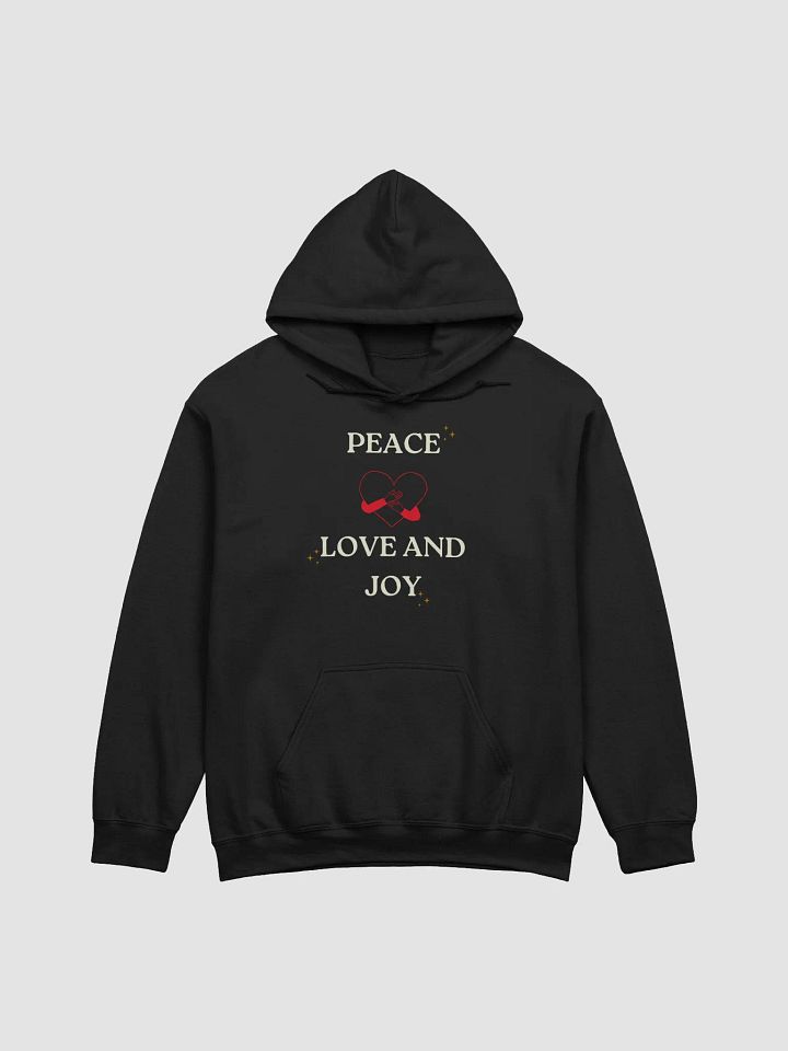 Peace, Love and Joy Hoodie product image (1)