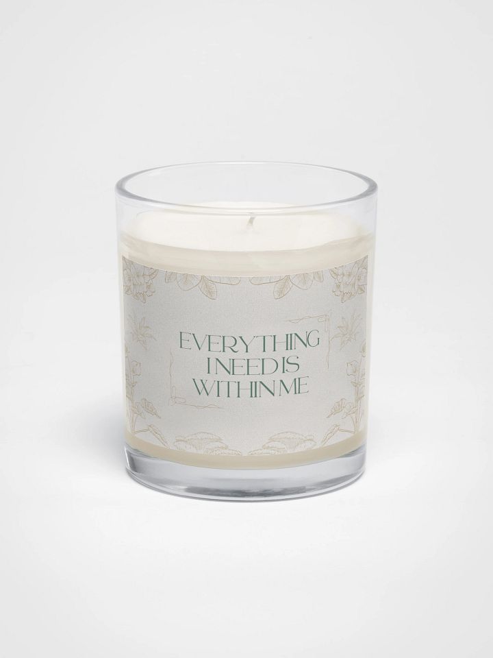 Empowerment Floral Soy Wax Candle product image (1)