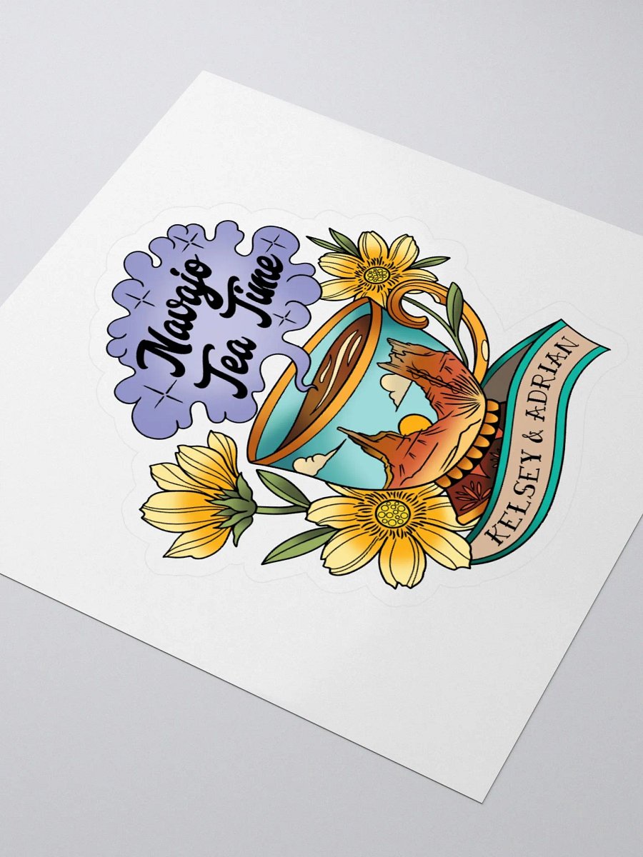 Navajo Tea Time Sticker product image (3)