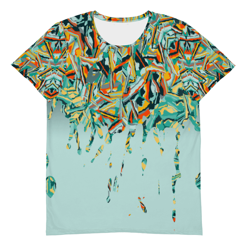 Colorful Destruction | Men´s Athletic T-Shirt product image (5)