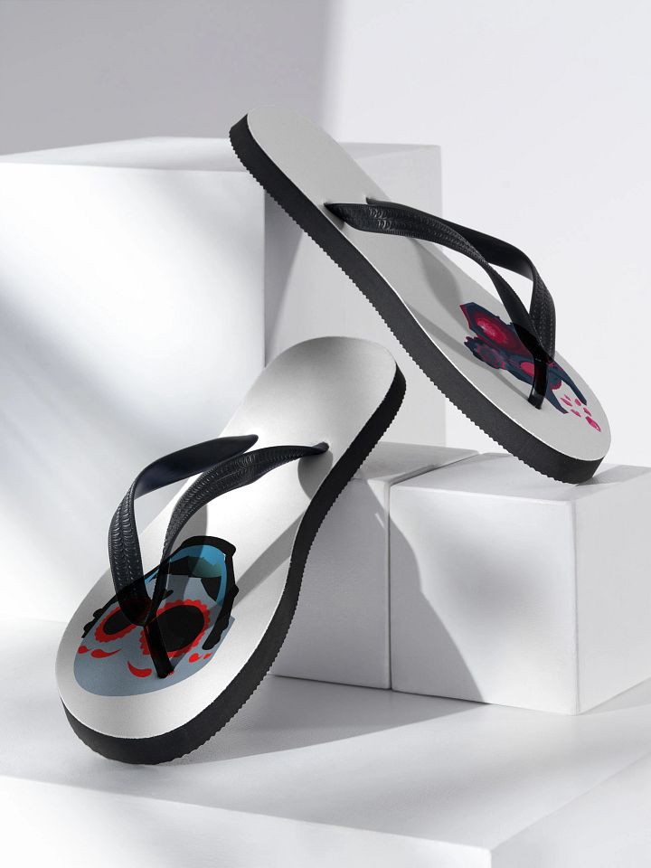 Party vs Destruction Flip Flops product image (2)