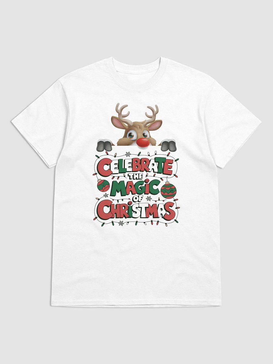 Magical Christmas Reindeer T-Shirt product image (2)