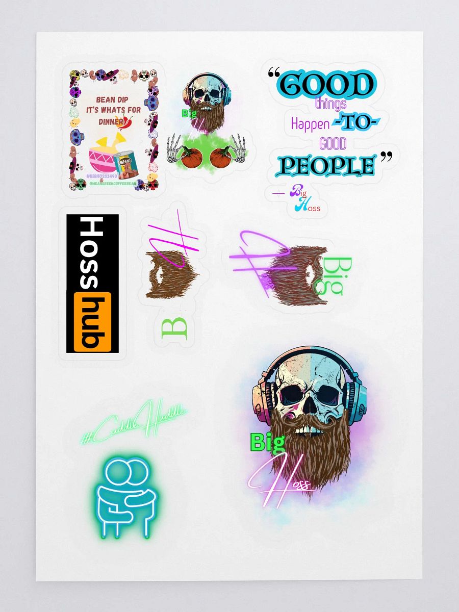 Hoss Sticker Sheet product image (3)