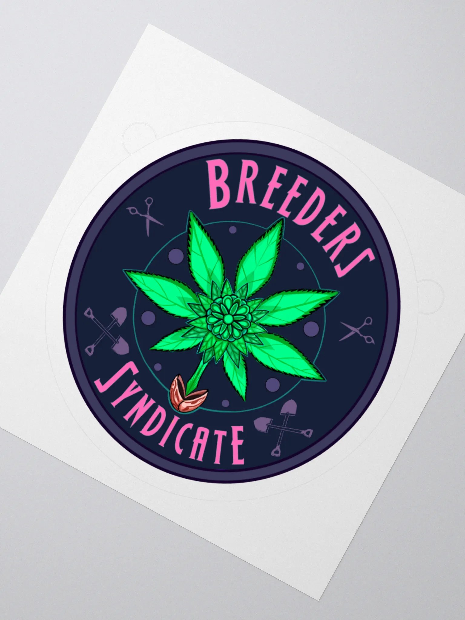 Breeders Syndicate Older Logo Stickers - 3 Sizes product image (4)