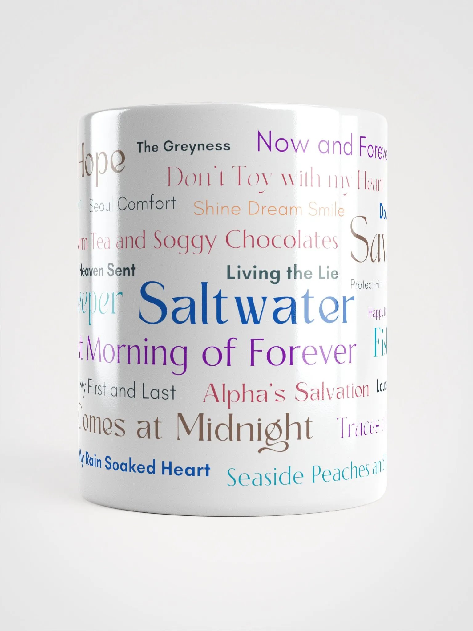 "Our Story So Far..." CJ Moon mug product image (6)