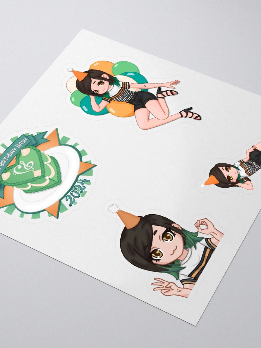 2024 Birthday Bash Sticker Sheet product image (3)