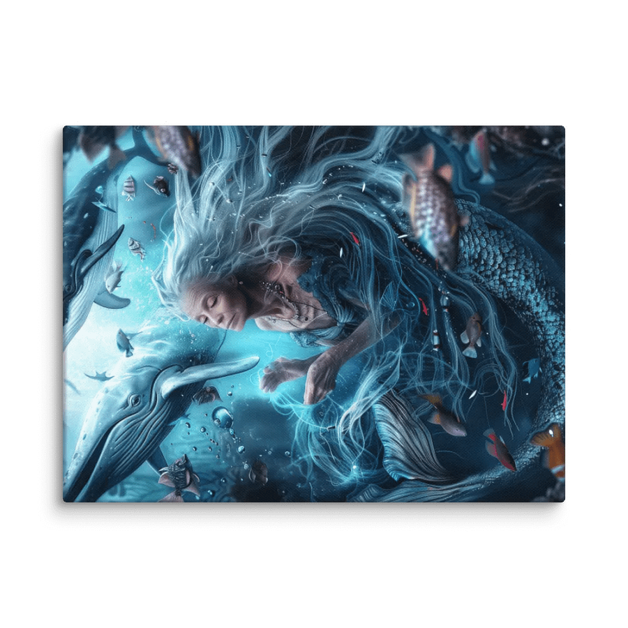Elder mermaid - Canvas product image (1)