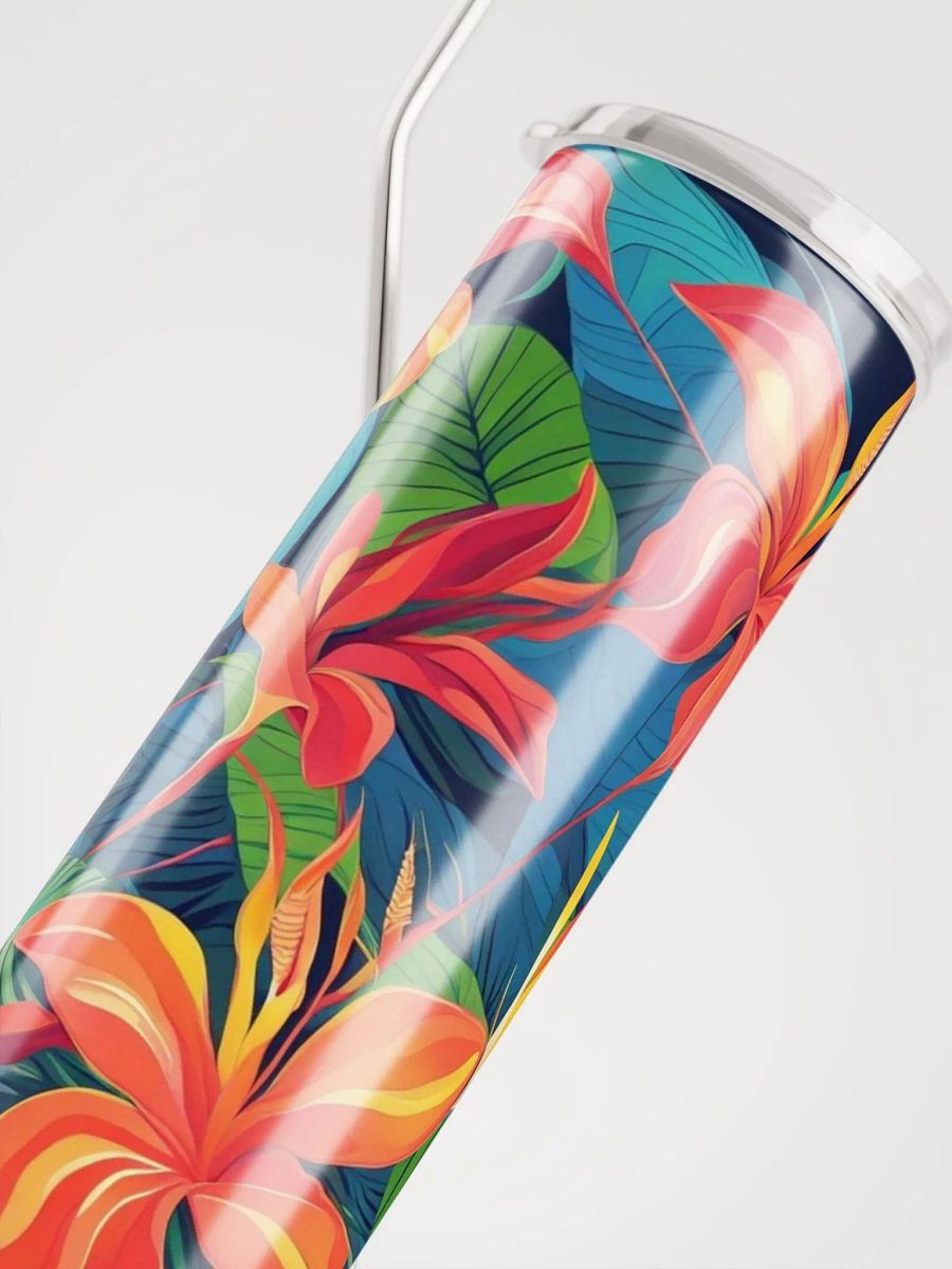 Tropical Blooms Stainless Steel Tumbler product image (4)