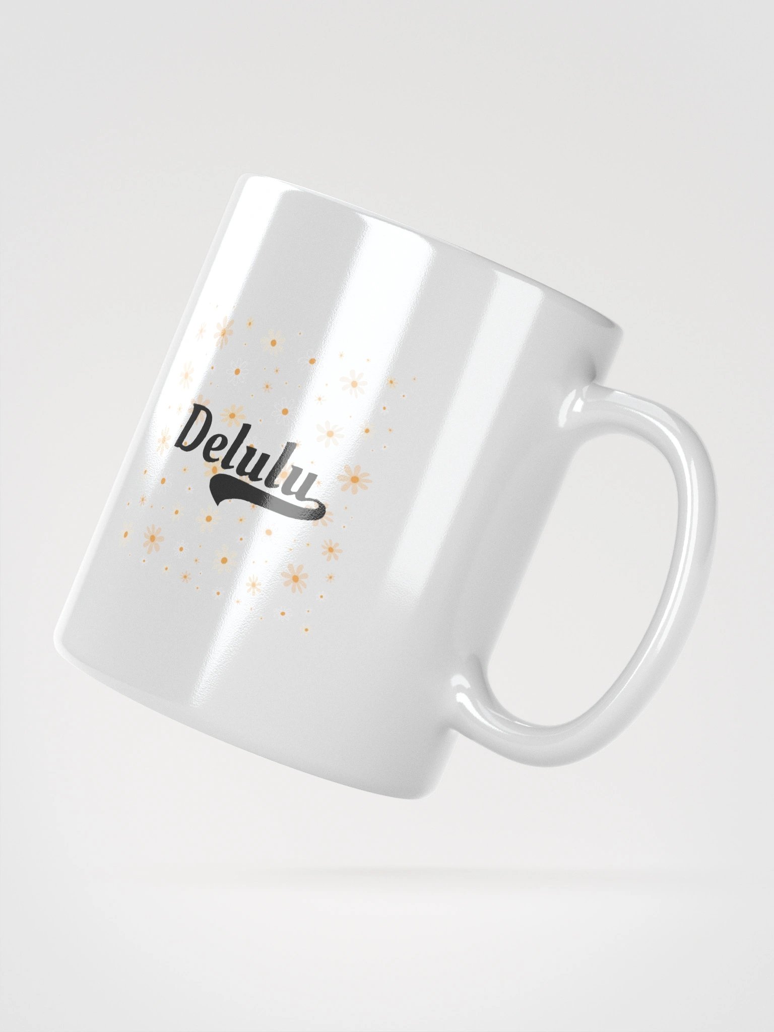 Delulu White Glossy Mug product image (6)