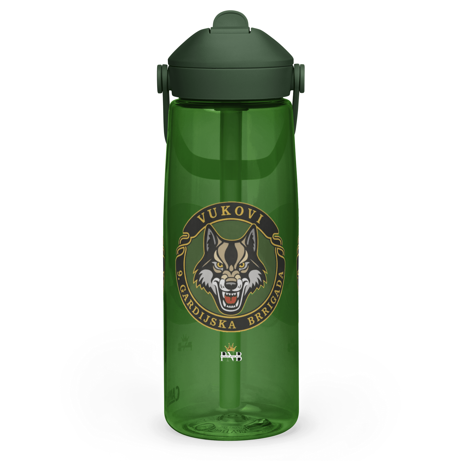 VUKOVI 9. GARDIJSKA BRIGADA Emblem Water Bottle product image (3)