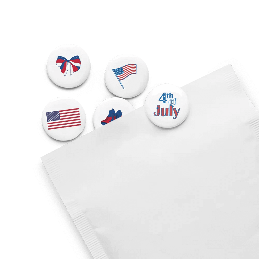 Patriotic Pin Button Set product image (13)