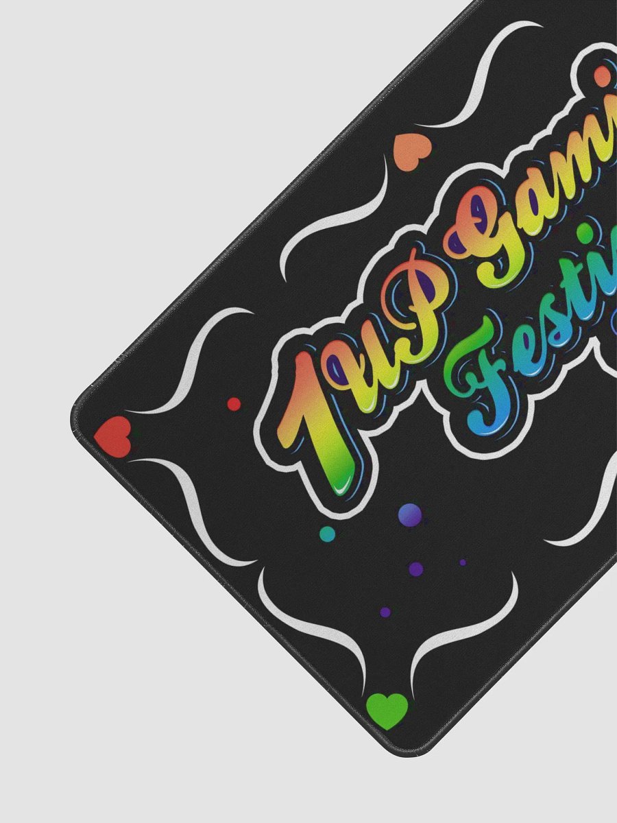 1UP Gaming Festival Pride 2025 Desk Mat 22 x 12 product image (2)
