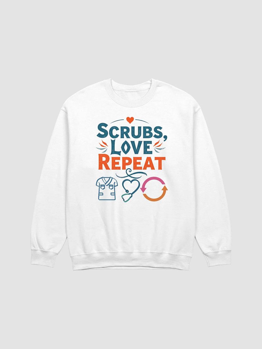 Scrubs Love Repeat Crewneck Sweatshirt product image (45)