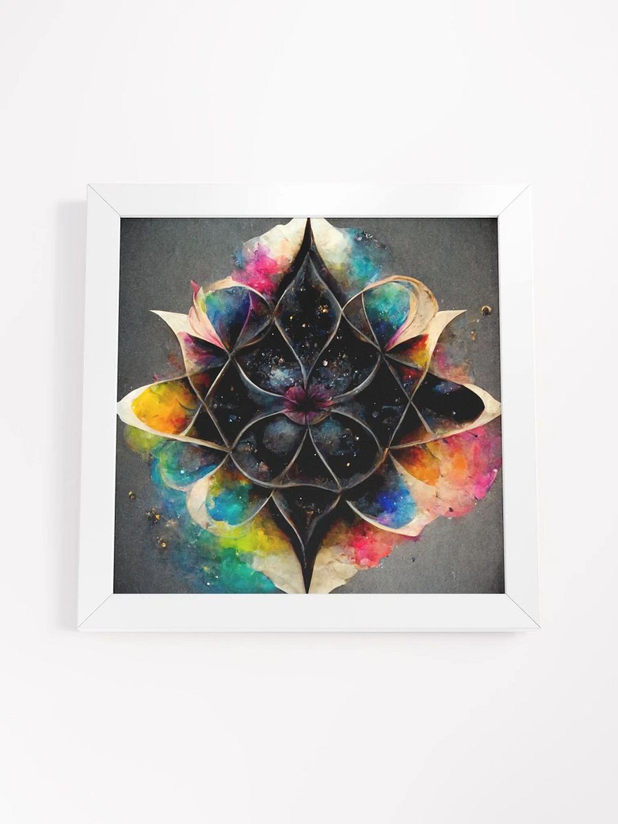 Sacred Geometry Matte Poster in Eco-Friendly Ayous Frame product image (20)