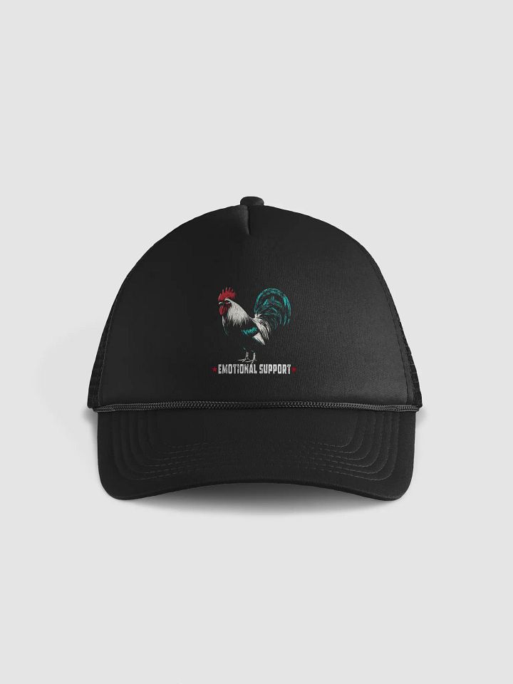 Rooster-Emotional Support Trucker Hat product image (1)
