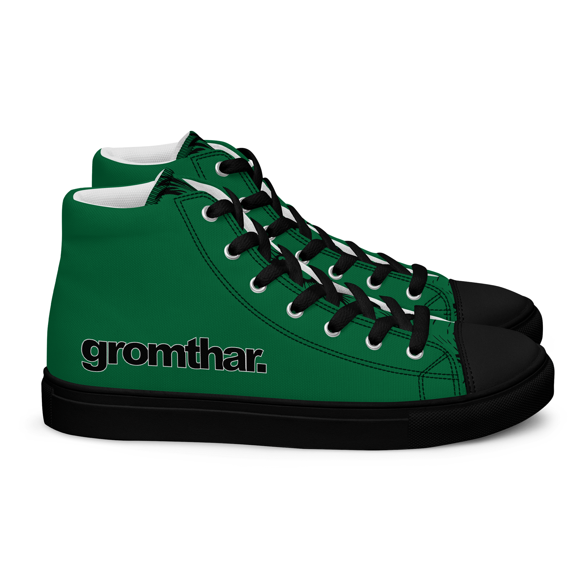 Gromthar Men's High Top Canvas Shoes product image (2)