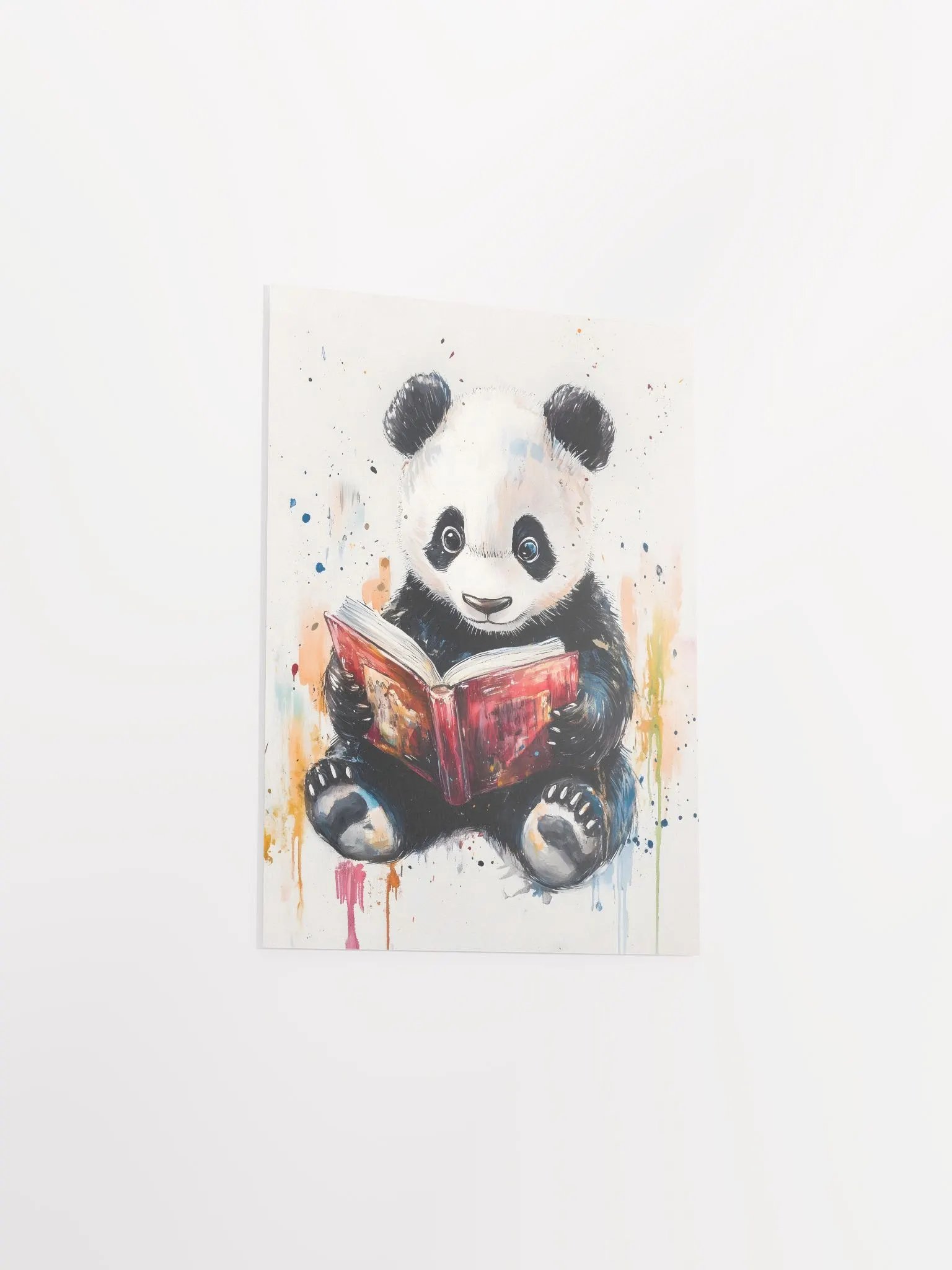 Baby Panda Reader's Delight Poster product image (23)